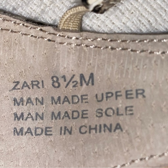 NWOT Kaari Blue Gladiator Sandals Snakeskin Tan Black Beige Size 8-1/2 - Picture 6 of 7